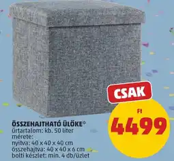 PENNY Összehajtható ülőke ajánlat