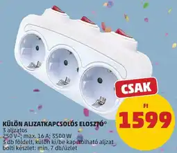 PENNY Külön alizatkapcsolós elosztó ajánlat
