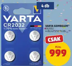 PENNY Varta cr2032 ajánlat