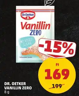 PENNY Dr. Oetker Vanillin Zero ajánlat
