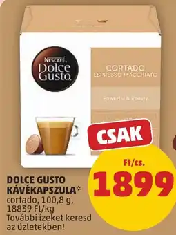 PENNY Dolce gusto kávékapszula ajánlat