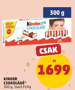 PENNY Kinder csokoládé ajánlat