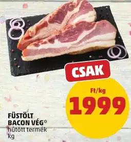 PENNY Füstölt bacon vég ajánlat