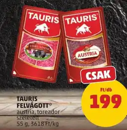PENNY Tauris felvágott ajánlat