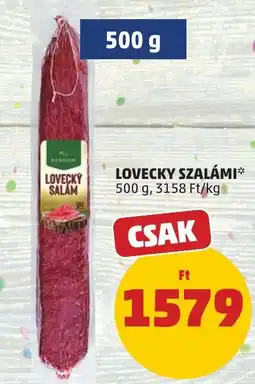 PENNY Kranulik lovecky salam ajánlat