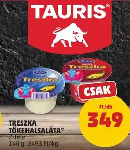 PENNY Tauris tőkehalsaláta ajánlat