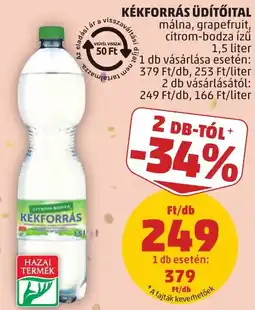 PENNY Kékforrás citrom-bodza ajánlat