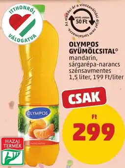 PENNY Olympos gyümölcsital mandarin ajánlat