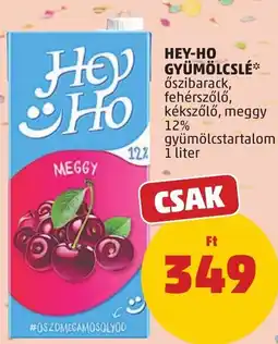 PENNY Hey-ho gyümölcslé ajánlat