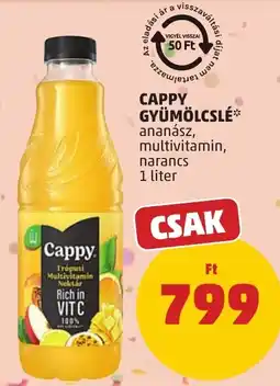 PENNY Cappy gyümölcslé ajánlat