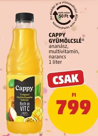 Cappy gyümölcslé