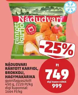 PENNY Nádudvari rántott karfiol, brokkoli, hagymakarika ajánlat