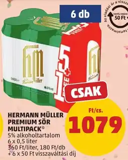 PENNY Hermann Müller Premium Sör ajánlat