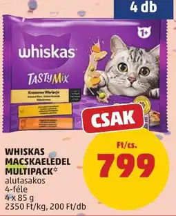PENNY Whiskas macskaeledel multipack ajánlat