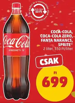 PENNY Coca-Cola, Coca-Cola Zero, Fanta Narancs, Sprite ajánlat