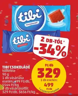PENNY Tibi csokoládé ajánlat