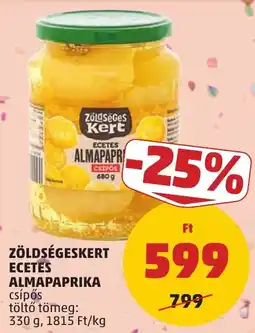 PENNY Zöldségeskert ecetes almapaprika csípős ajánlat