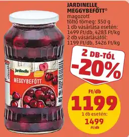 PENNY Jardinelle meggybefőtt ajánlat