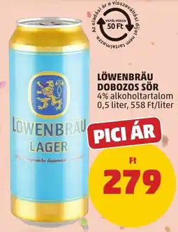 PENNY Löwenbräu lager ajánlat