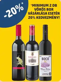 PENNY Vörös bor ajánlat