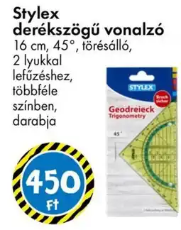 Tedi Stylex derékszögű vonalzó ajánlat
