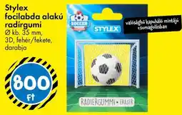 Tedi Stylex focilabda alakú radírgumi ajánlat