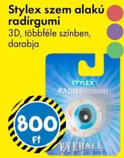 Tedi Stylex szem alakú radírgumi ajánlat