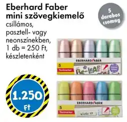 Tedi Eberhard Faber mini szövegkiemelő ajánlat