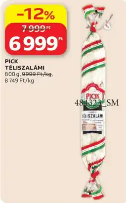 Auchan Pick teliszalami ajánlat