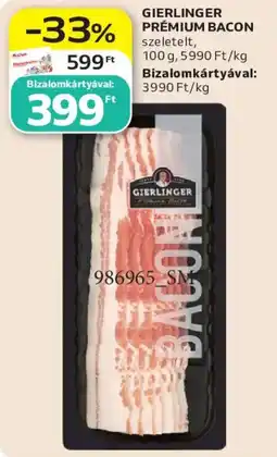 Auchan Gierlinger premium bacon ajánlat