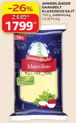 Auchan Ammerländer klasszikus sajt ajánlat