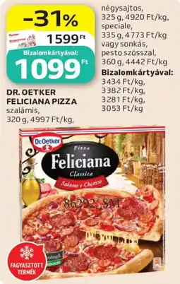 Auchan Dr. Oetker feliciana pizza ajánlat