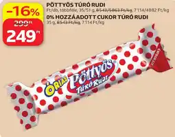 Auchan Óriás pöttyös túró rudi ajánlat