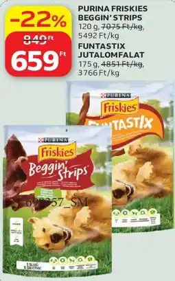 Auchan friskies beggin' strips ajánlat