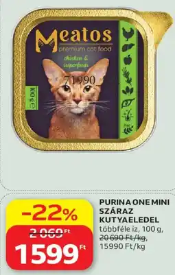 Auchan Meatos premium cat food ajánlat