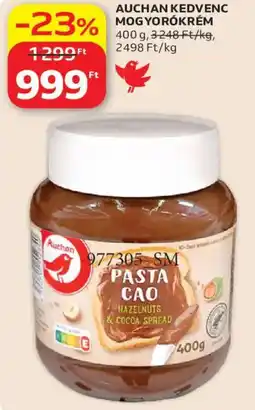 Auchan Auchan kedvenc mogyorókrém ajánlat