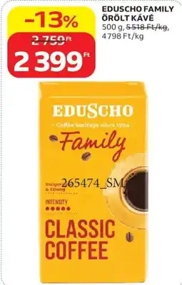 Auchan Eduscho family örölt kávé ajánlat