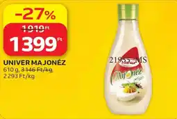 Auchan Univer majonéz ajánlat