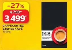 Auchan Caffe cortez szemes kávé ajánlat