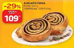 Auchan Kakaós csiga ajánlat