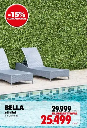 Bella zöldfal