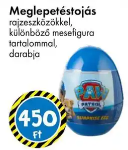 Tedi Paw patrol meglepetéstojás ajánlat