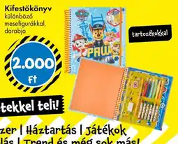 Tedi Paw Patrol kifestőkönyv ajánlat