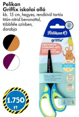 Tedi Pelikan Griffix iskolai olló ajánlat