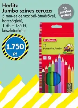 Tedi Herlitz jumbo színes ceruza ajánlat