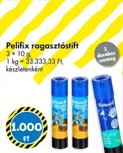 Tedi Pelikan pelifix ragasztóstift ajánlat