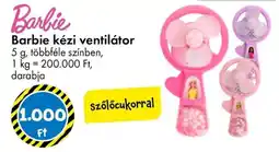 Tedi Barbie kézi ventilátor ajánlat
