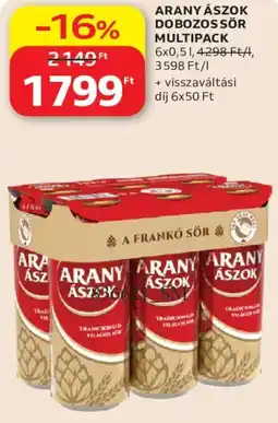 Auchan Arany ászok ajánlat