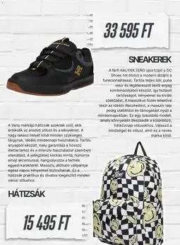 CCC dc sneakers kalyx zero ajánlat