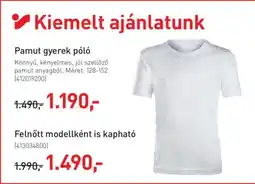 Intersport Pamut gyerek póló ajánlat